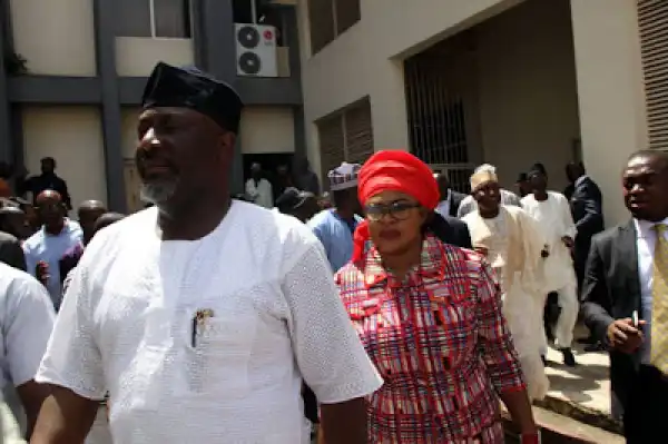 Photos: See The Faces Of Some Senators That Accompanied Saraki To CCT Yesterday